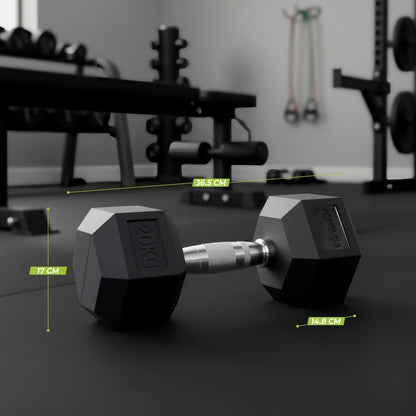 VirtuFit Hex Håndvægt 20 kg
