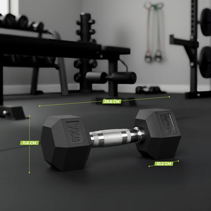 VirtuFit Hex Håndvægt 7 kg