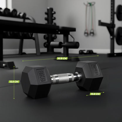 VirtuFit Hex Håndvægt 8 kg