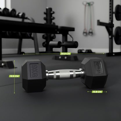 VirtuFit Hex Håndvægt 9 kg